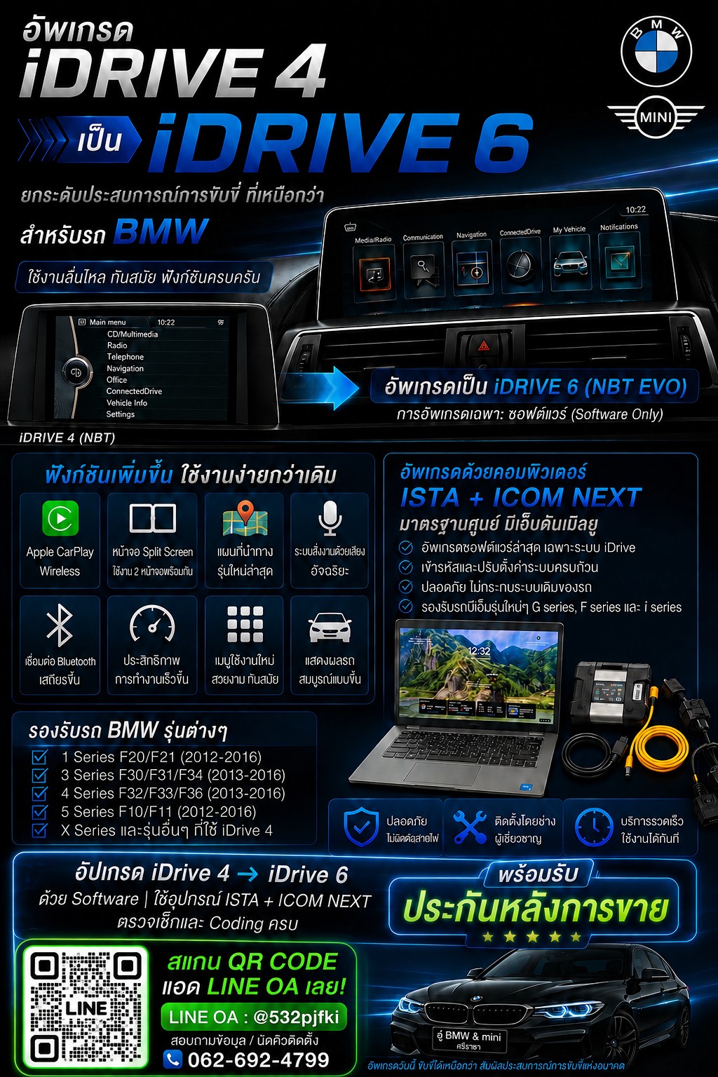 iDrive 4 to iDrive 6 Upgrade