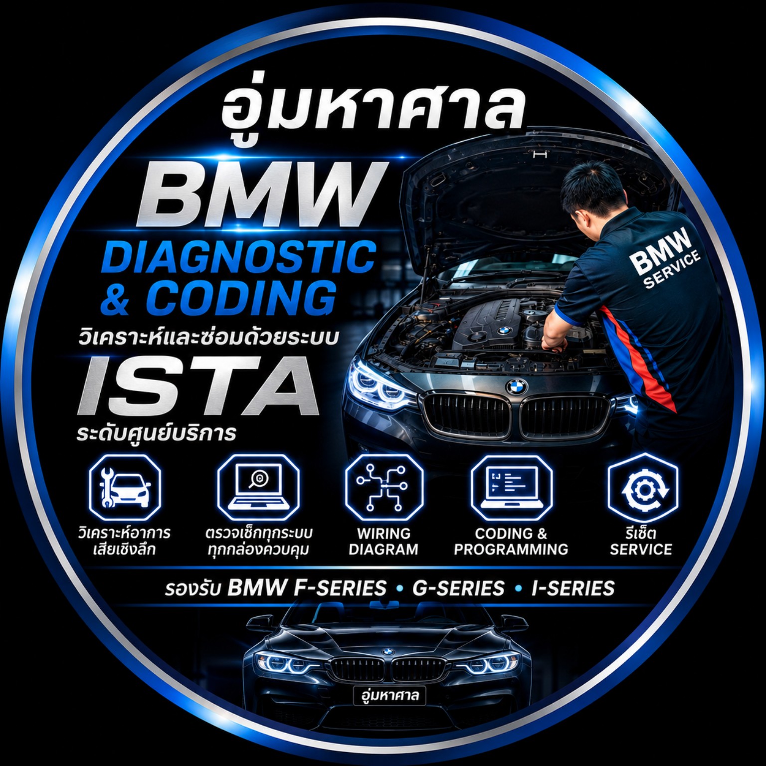 BMW Diagnostic and Coding ISTA service